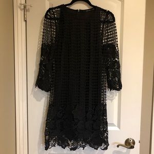 Ark & Co Black Laced Dress Size S